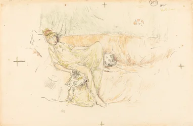 Draped Figure, Reclining