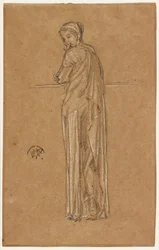 Draped Figure Standing