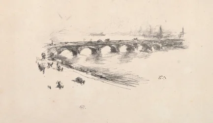 Evening, Little Waterloo Bridge