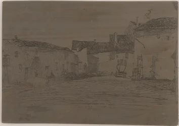 Liverdun. One of the Twelve Etchings from Nature