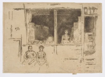 Melon Shop, Hounsditch, c.1886-88