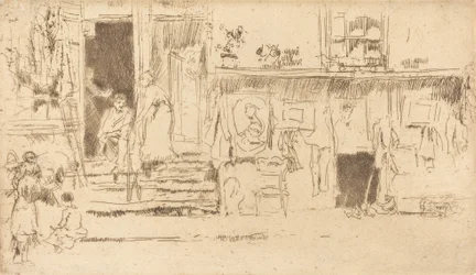 Old-Clothes Shop, No.II, c. 1884-1886