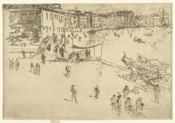Riva del Sciavoni (series title: A Set of Twenty-Six Etchings)