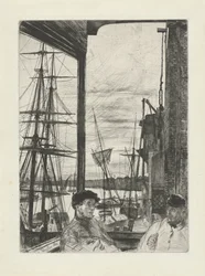 Rotherhithe (series title: Sixteen Etchings of Scenes on the Thames and Other Subjects)