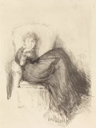 Study: Maude Seated, 1878