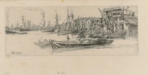 Thames Warehouses, 1859