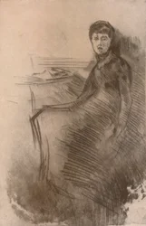 The Desk, c1870, 1904