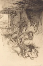 The Little Forge, 1875