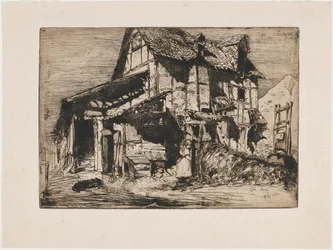 The Unsafe Tenement. One of the Twelve Etchings from Nature The French Set