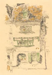 Yellow House, Lannion, 1893