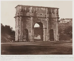 Arch of Constantine, Rome, c. 1858