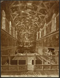 Sistine Chapel by Michelangelo