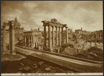 The Roman Forum, as seen from the Capitol