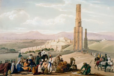 Fortress and citadel of Ghazni, First Anglo-Afghan War, 1838-1842 c1850