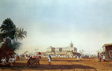 Lall Bazaar and the Portuguese Chapel, Calcutta