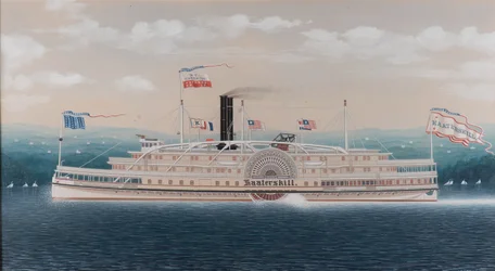 Paddle Steamboat Kaaterskill, 1882