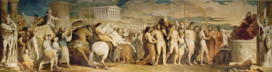 Crowning the Victors at Olympia, third in the series The Progress of Human Culture and Knowledge
