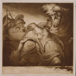 King Lear and Cordelia