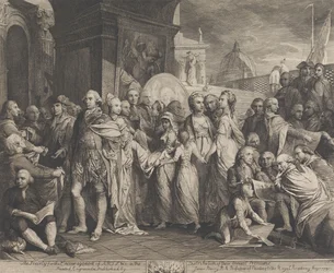 The Queen or Domestic Education at Windsor (Designs for the Walls of the Great Room of the Society for the Encouragement of the Arts)