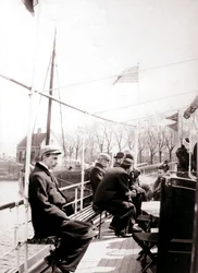Boat Passengers, Broek, Netherlands