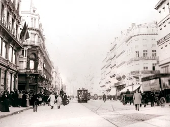 Street Scene, Brussels, 1898