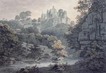 Hawthornden Castle Near Edinburgh