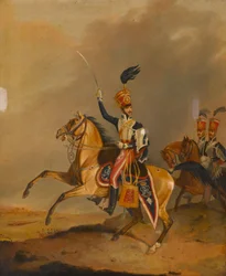 Officer of the 15th Light Dragoons (Hussars)