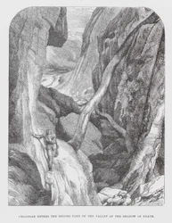 Christian Enters the Second Part of the Valley of the Shadow of Death