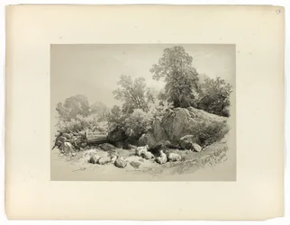 Bettws, N. Wales, from Picturesque Selections