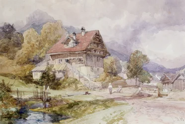 Chalet, Brunnen, Lake Lucerne