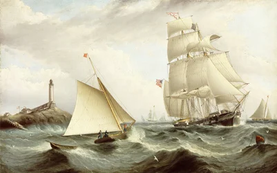 Picking up the Pilot-Isle of Shoals, New Hampshire