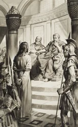 Christ in Front of Pontius Pilate