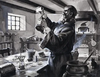 Roger Bacon, the Inventor of Gunpowder