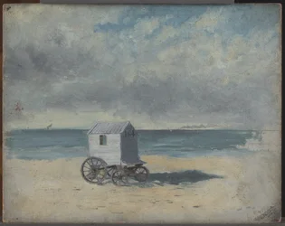 Bathing Hut on the Beach