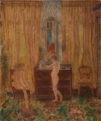 Children at their Morning Toilet (Children Dressing)