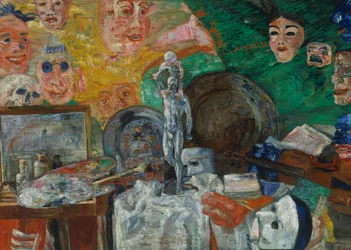 Still life in the studio or Arts