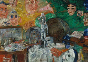 Still Life in the Studio or Attributes of the Arts