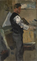 Willy Finch in the Studio