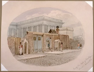 Montague House wall, British Museum, London