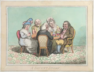 A Decent Story, published by Hannah Humphrey in 1795
