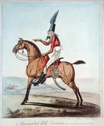 A Newmarket Hill Character, Drawn Upon the Spot, August 18th 1802