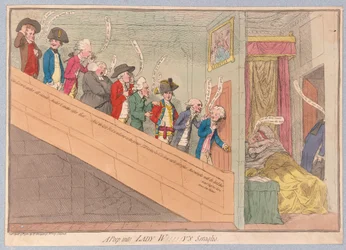 A Peep into Lady W!!!!!ys Seraglio, pub. 1782
