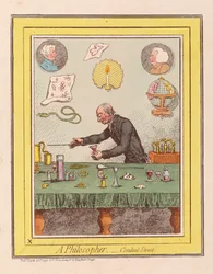 A Philosopher: Conduit Street, pub. 1796