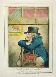A Standing-dish at Boodles, published by Hannah Humphrey, 1800