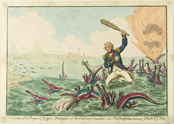 Extirpation of the Plagues of Egypt; Destruction of Revolutionary Crocodiles