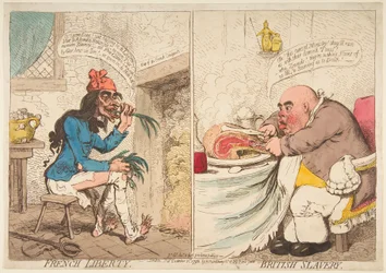 French Liberty - British Slavery