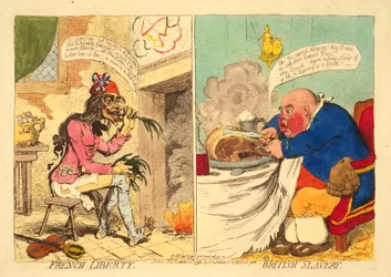 French Liberty - British Slavery