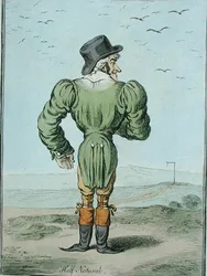 Half-Normal, published by Hannah Humphrey in 1799