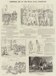 Humorous Art at the Royal Naval Exhibition