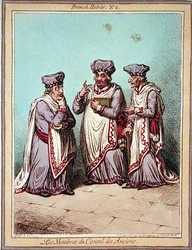 Les Membres du Conseil des Anciens, plate 2 from 